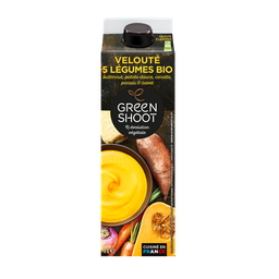 GREENSHOOT Soupe velouté 5 légumes Bio