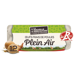 LA NOUVELLE AGRICULTURE Œufs de Plein Air Label Rouge LA NOUVELLE AGRICULTURE