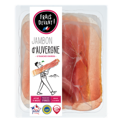 FRAIS DEVANT Jambon sec d'Auvergne VPF 100g