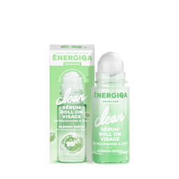 ÉNERGIQA Sérum roll-on anti-imperfeições Niacinamida & extrato de alga 30 ml