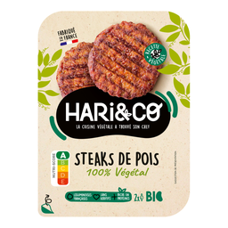 HARI&CO Galette végétale l'original de pois Bio