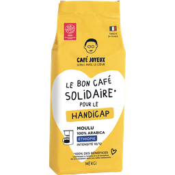 JOYEUX Café molido Etiopía puro arábica intensidad 35 tazas 250 g
