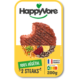 HAPPYVORE Bifes vegetais gourmet 227 g