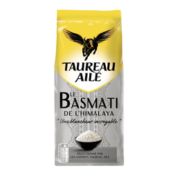 TAUREAU AILE Riz Basmati Long Extra Blanc 450 g