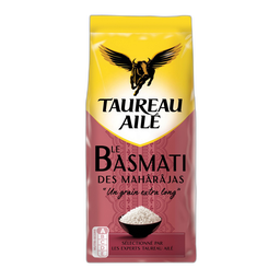 TAUREAU AILE Collection Basmati N°3 Riz extra long des provinces Indiennes 450g