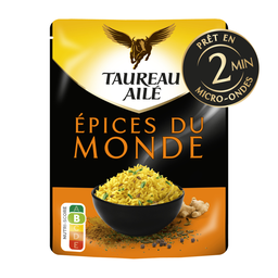 TAUREAU AILE Riz Epices du Monde 2min TAUREAU AILE