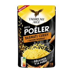 TAUREAU AILE Arroz para saltear basmati curry estilo Bombay 375 g