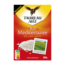 TAUREAU AILE Arroz Grano Largo Mediterráneo 800 g