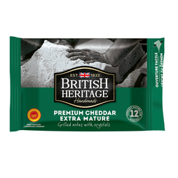 BRITISH HERITAGE Cheddar Extra mature AOP 12 mois BRITISH HERITAGE