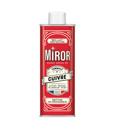 MIROR Limpador de Cobre Brilho Instantâneo 250 ml