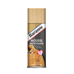 BARANNE Espuma de limpeza calçado e acessórios todas as cores têxteis e camurça 200 ml