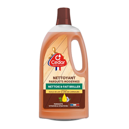 O'CEDAR Nettoyant Parquets Modernes Huile de Lin et Cire de Carnauba 1