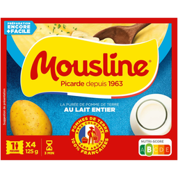 MOUSLINE Mashed Potatoes Milk 125g