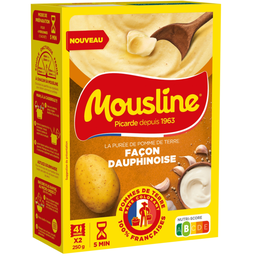 MOUSLINE Dauphinoise Style Mashed Potatoes 250 g