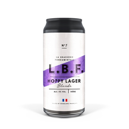 LBF Cerveza Hoppy Lager 5% 44 cl