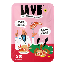 LA VIE Bacon végetal fumé LA VIE