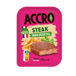 ACCRO Haché végétal 2 pièces 200g