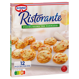 DR.OETKER DR OETKER Ristorante mini pizza Piccolissima 3 fromages 12 piéces 288g