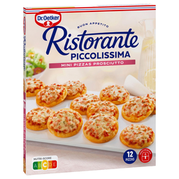 DR.OETKER DR OETKER Ristorante mini pizza Piccolissima Jambon 12 pièces 288g