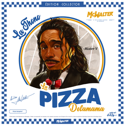 PIZZAIOLO Delamama Pizza au thon Mister V 442g