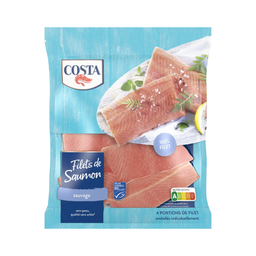 COSTA Filete de salmón salvaje 500 g