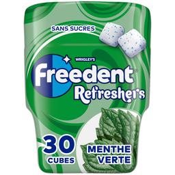 FREEDENT Chewing-gum Refreshers Menthe Verte 67 g