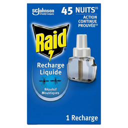 RAID Recarga líquida para difusor elétrico repelente de mosquitos e mosquitos tigre 32 ml