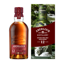 ABERLOUR Whisky escocés Single malt double cask matured 12 años 0.7 L