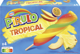 PIRULO Helados de agua sabor tropical 284 g