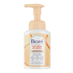 BIORE Mousse Nettoyante Visage Peau à Problèmes Anti-boutons Acide Salicylique Agave Bleu Bicarbonate de Sodium 200 ml