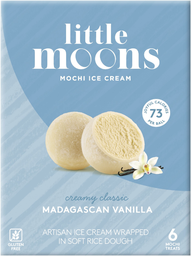 LITTLE MOONS Mochis Glacés Vanille de Madagascar LITTLE MOONS