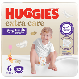 HUGGIES Extra care Couches culottes taille 6 (15- ) 22 pièces 25 kg