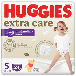 HUGGIES Extra Care Couches-culottes Taille 5, 34 unités