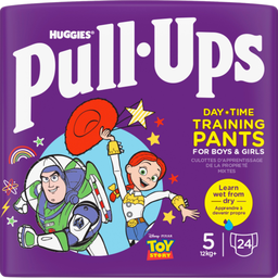 HUGGIES Pull-ups Couches-culottes d'apprentissage Taille 5+ 24 unités
