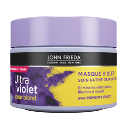 JOHN FRIEDA Máscara capilar ultra violeta tratamento platina antiamarelo 250 ml