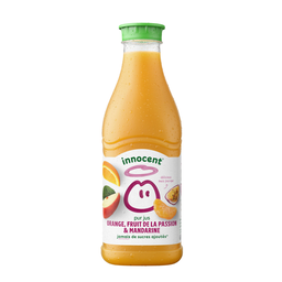 INNOCENT Pur jus réfrigéré orange passion mand 900 ml