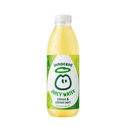 INNOCENT Boisson rafraîchissante Juicy Water Citron et Citron Vert 750 ml