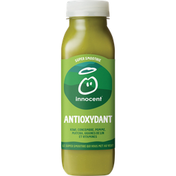 INNOCENT Super Smoothie antioxydant kiwi concombre pomme matcha graines de lin 300 ml