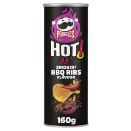 PRINGLES Hot Chips tuiles saveur barbecue 160 g