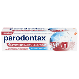 PARODONTAX Dentifrice réparation active gencives menthe fraîche 75ml