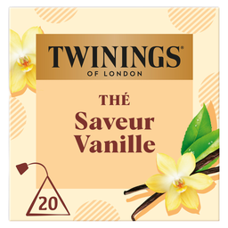 TWININGS Black tea vanilla 20 sachets