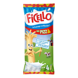 FICELLO Fromage à Effilocher Goût Pizza