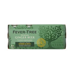 FEVER TREE Soda Ginger Beer Gingembre FEVER TREE