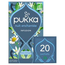 PUKKA Infusão Noite Encantada Bio 20 saquetas 32 g