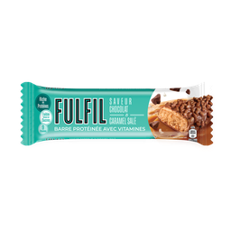 FULFIL Barre protéinée avec vitamines chocolat et caramel salé