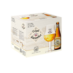 TRIPEL KARMELIET Bière Blonde D'Abbaye 8,4% TRIPEL KARMELIET