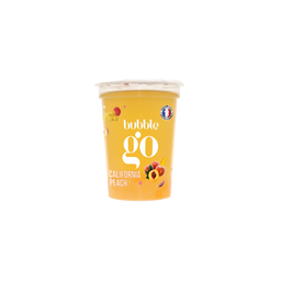 BUBBLE GO Boisson Bubble Tea Goût California Peach BUBBLE GO