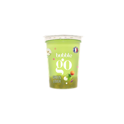 BUBBLE GO Boisson Bubble Tea Goût Green Lover BUBBLE GO