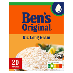 BEN'S Long Grain Traditional Rice 20min ORIGINAL Bulk 1 kg