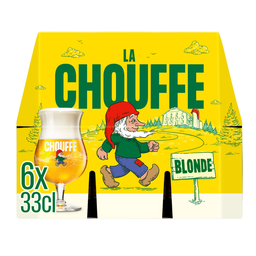 CHOUFFE Bière Blonde Belge 8%